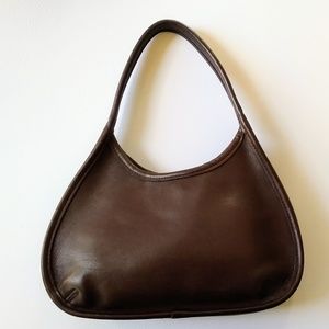 Coach Brown Leather Ergo Mini Hobo